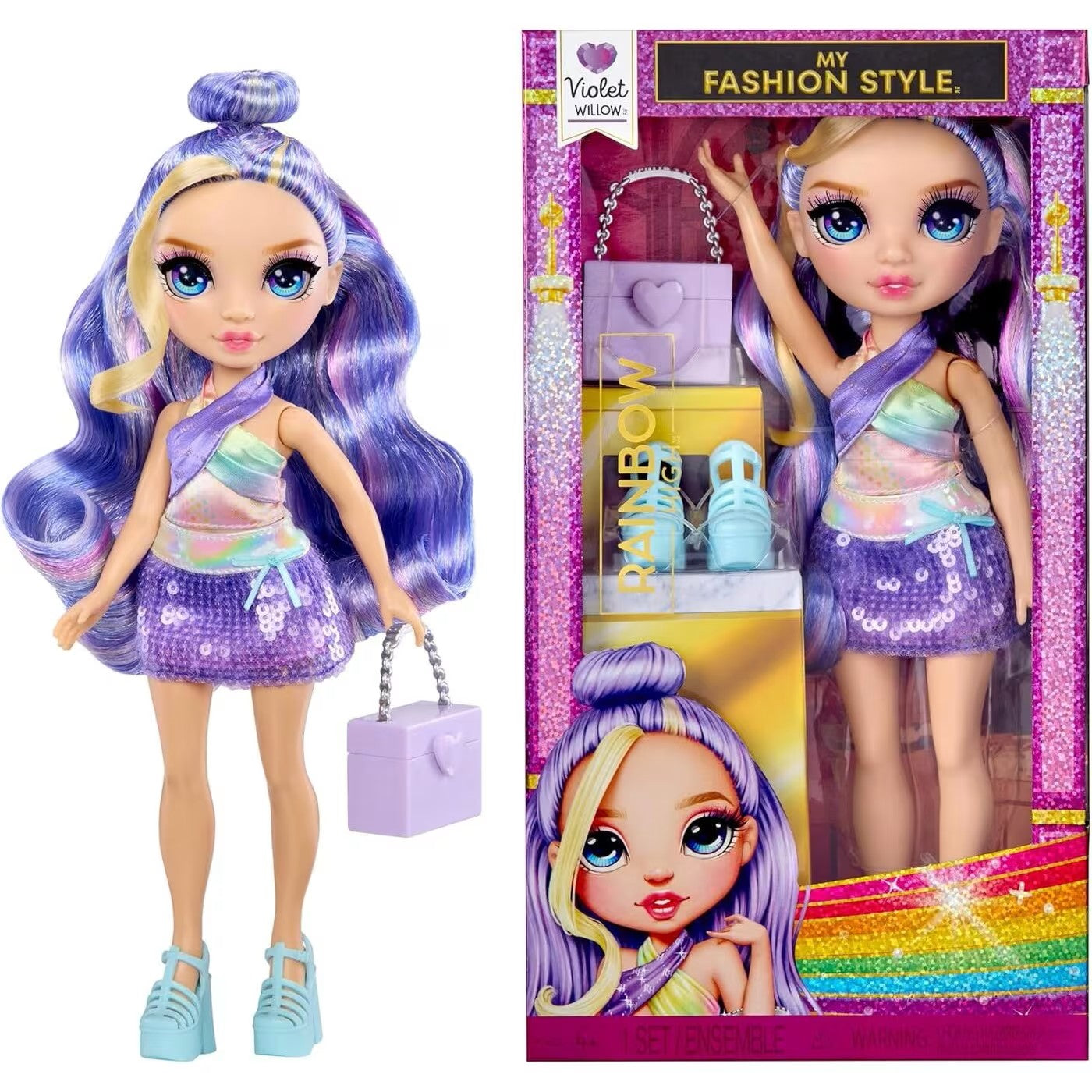 Rainbow High My Fashion Style Violet Fashion Doll (4+ Years)
