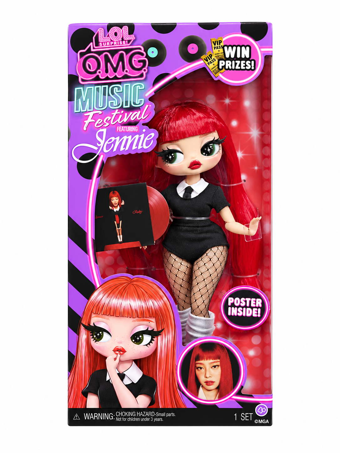 L.O.L. Surprise! O.M.G. Music Festival Jennie Doll