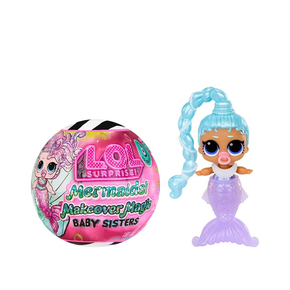 L.O.L. Surprise! Mermaids Makeover Magic Baby Sisters – Assorted (4+ Years)