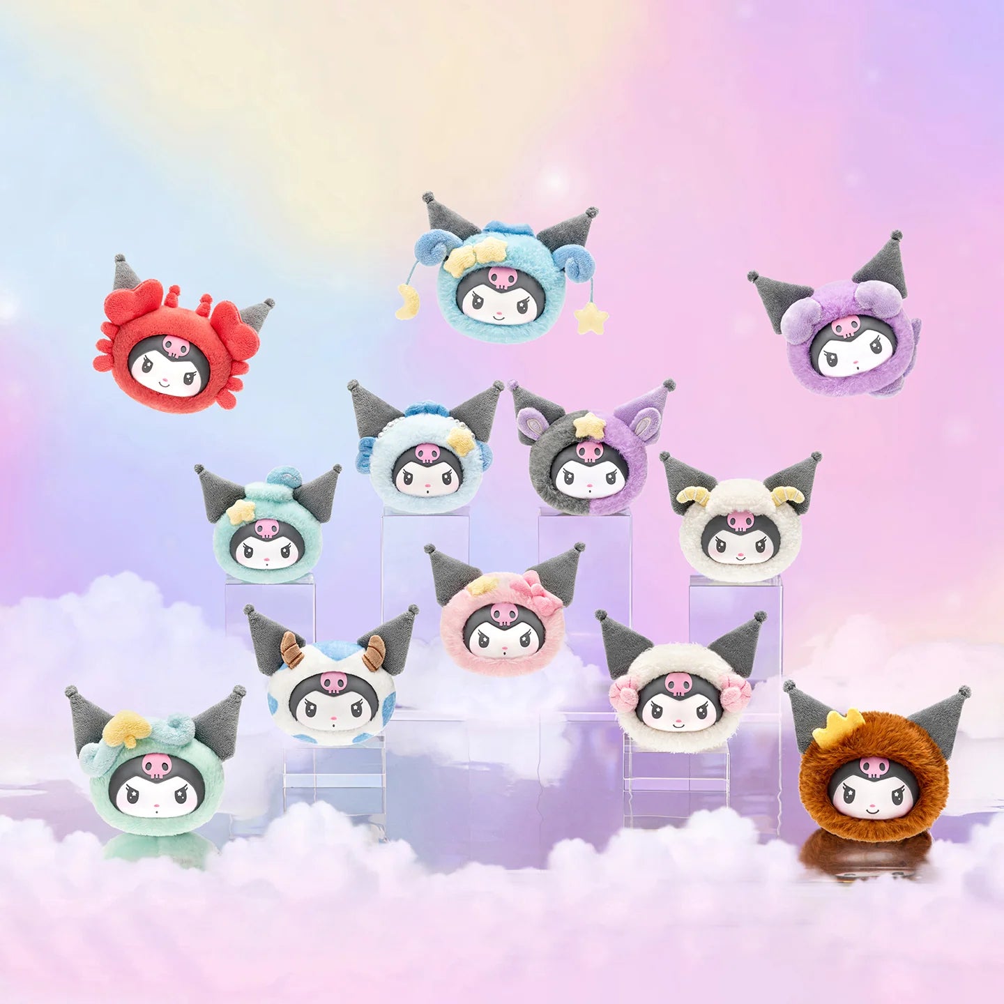 KUROMI Zodiac  Series Plush Pendant Blind Box 6936785449236