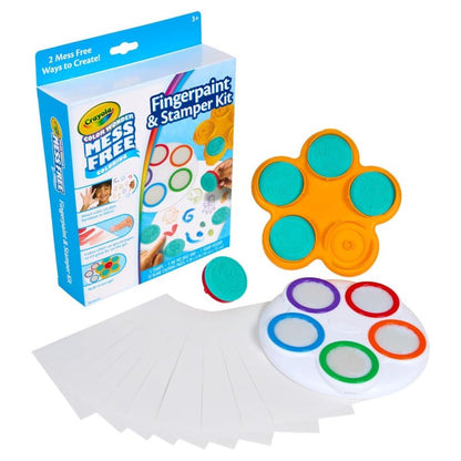 Crayola Color Wonder Fingerpaint & Stamper Kit