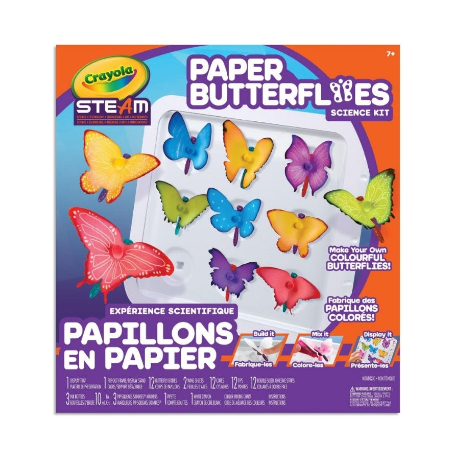 Crayola Paper Butterflies STEAM Science Kit