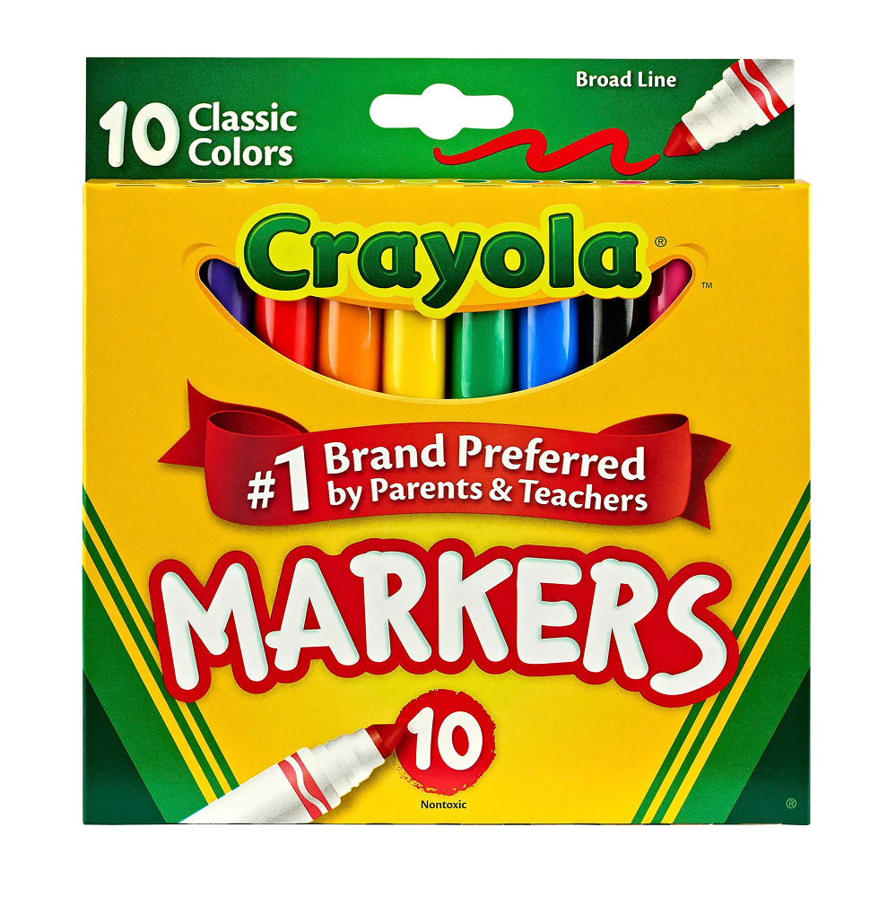 Crayola Washable Markers Variety Pack – 64 Pieces