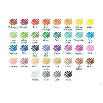 Crayola Erasable Colored Pencils – 36 Colors