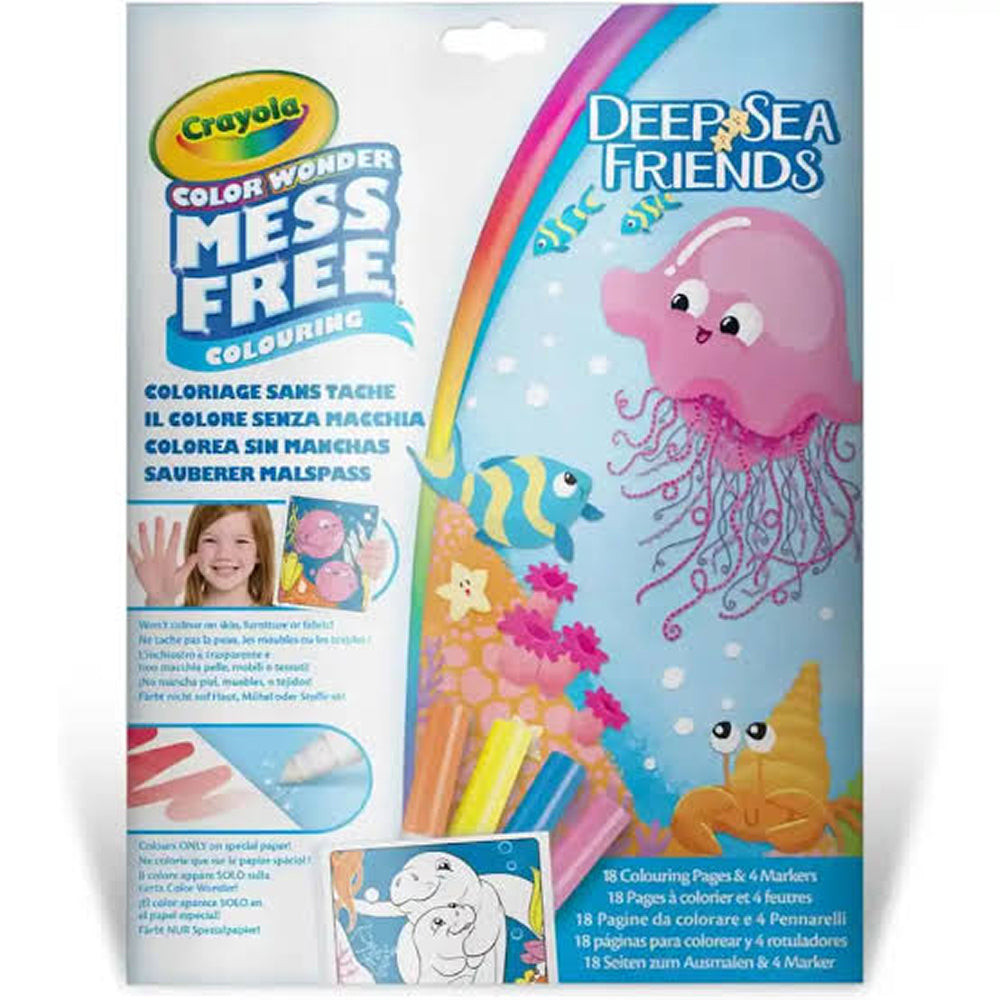 Crayola Color Wonder Sea Friends Coloring Set
