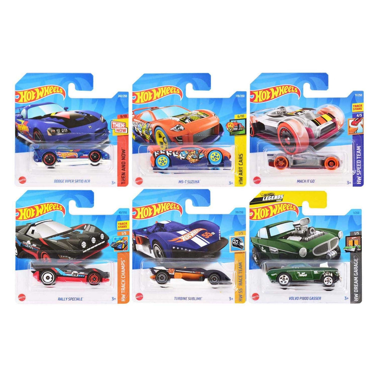 Hot Wheels Basic 1:64 Die-Cast Car – Assorted (3+ Years)
