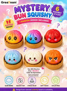 Squishy Mystery Bun Asst. Color