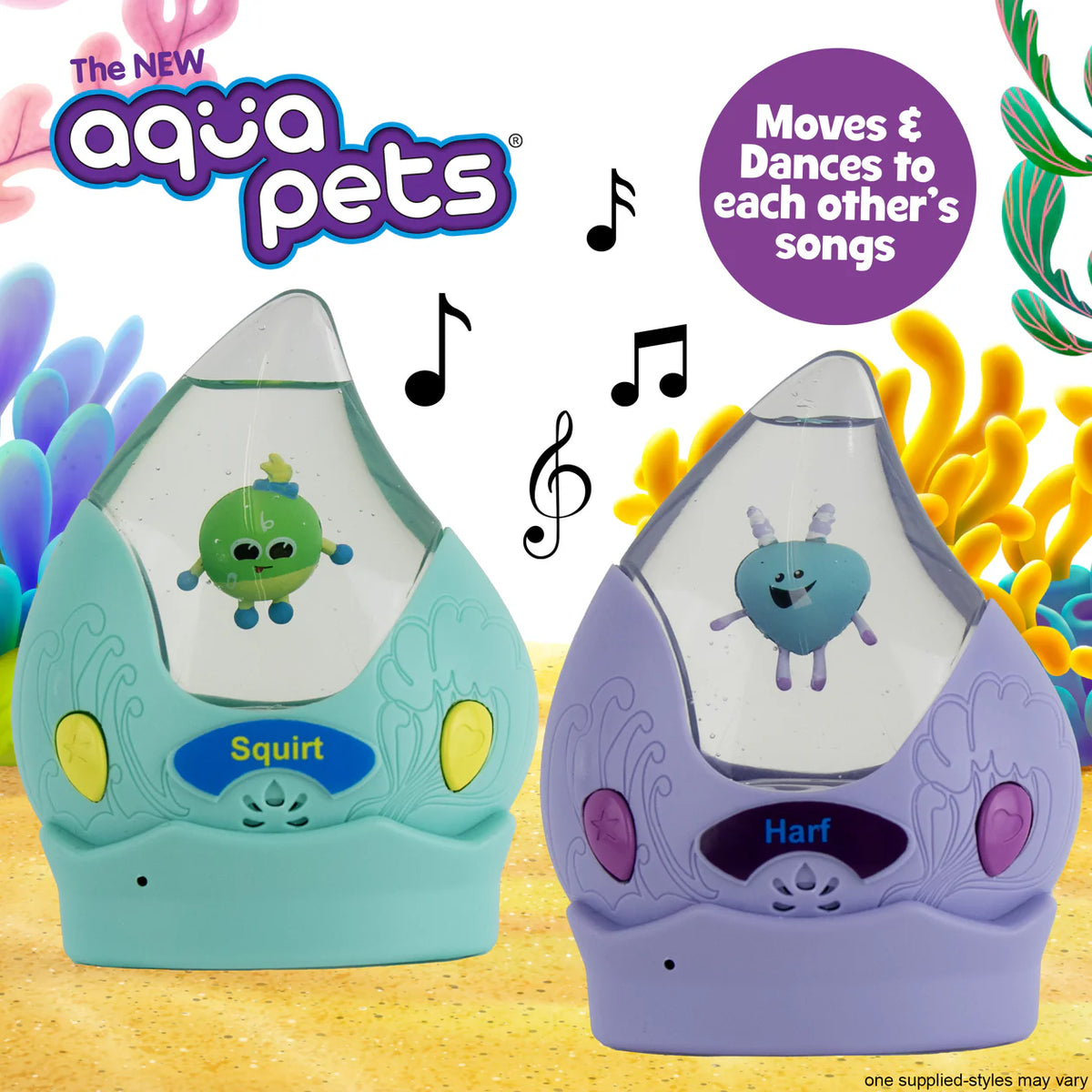 Aqua Pets Squirt Interactive Pet Toy with Lights & Sounds