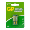 GP GreenCell Extra Heavy Duty AAA Batteries 2 Pack