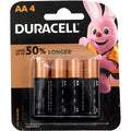 Duracell Original AA Alkaline Batteries 4 Pack