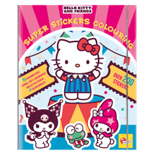 HELLO KITTY AND FRIENDS SUPER STICKERS COLOURING