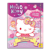 HELLO KITTY SUPER STICKERS COLOURING