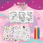 HELLO KITTY SUPER STICKERS COLOURING