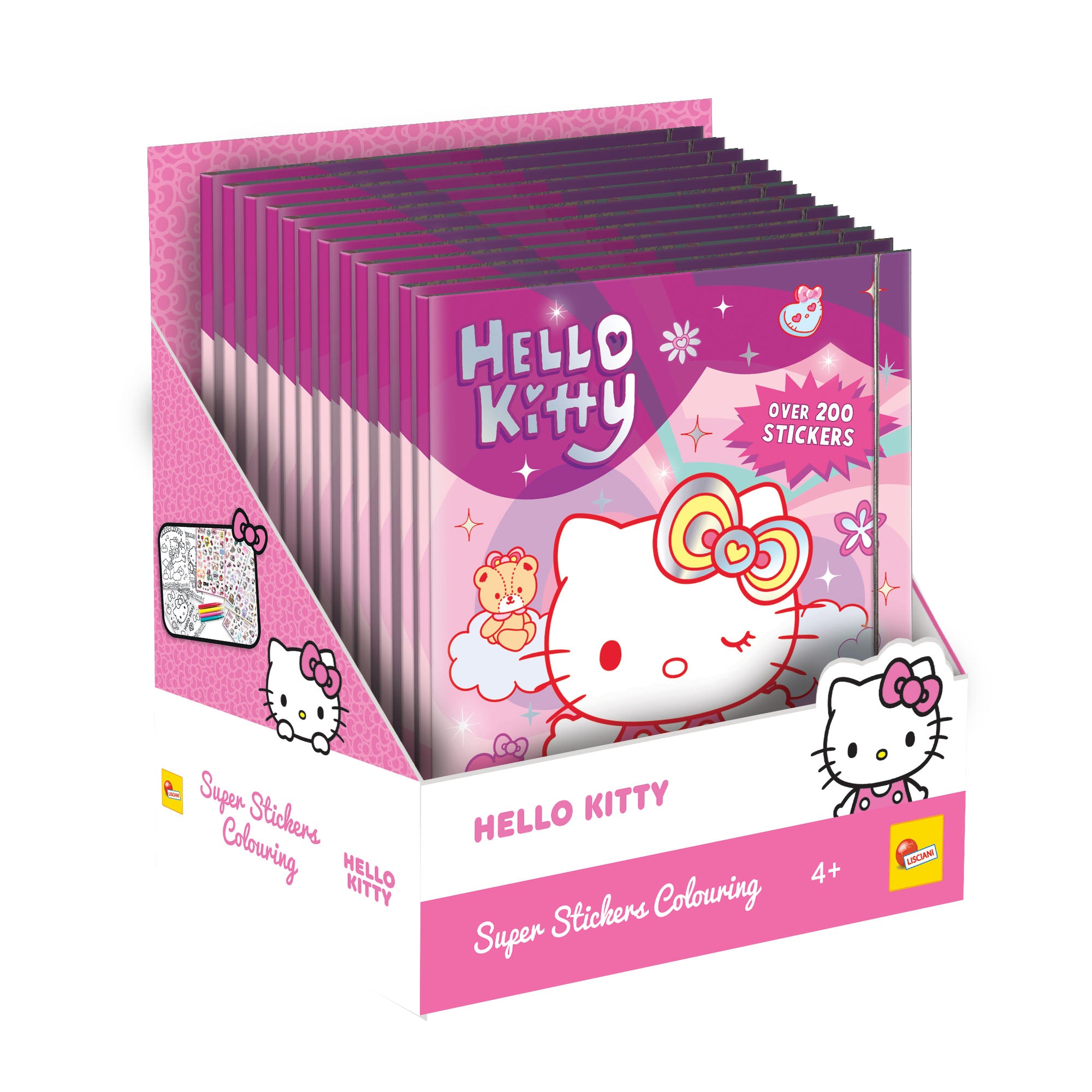 HELLO KITTY SUPER STICKERS COLOURING