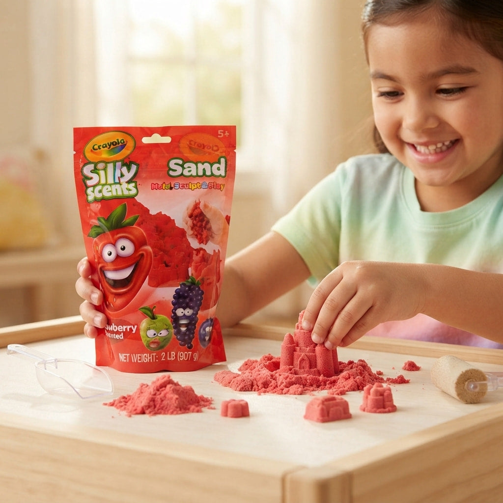 Crayola Silly Scents Scented Sand 1 lb – Assorted