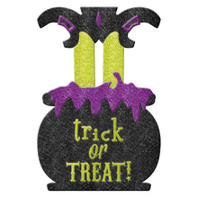 Witch Yard Decoration With Glitter