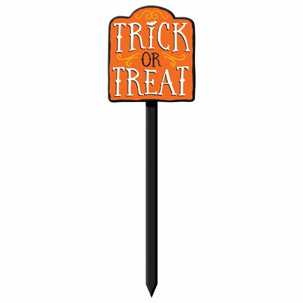 Trick Or Treat Yard Stake