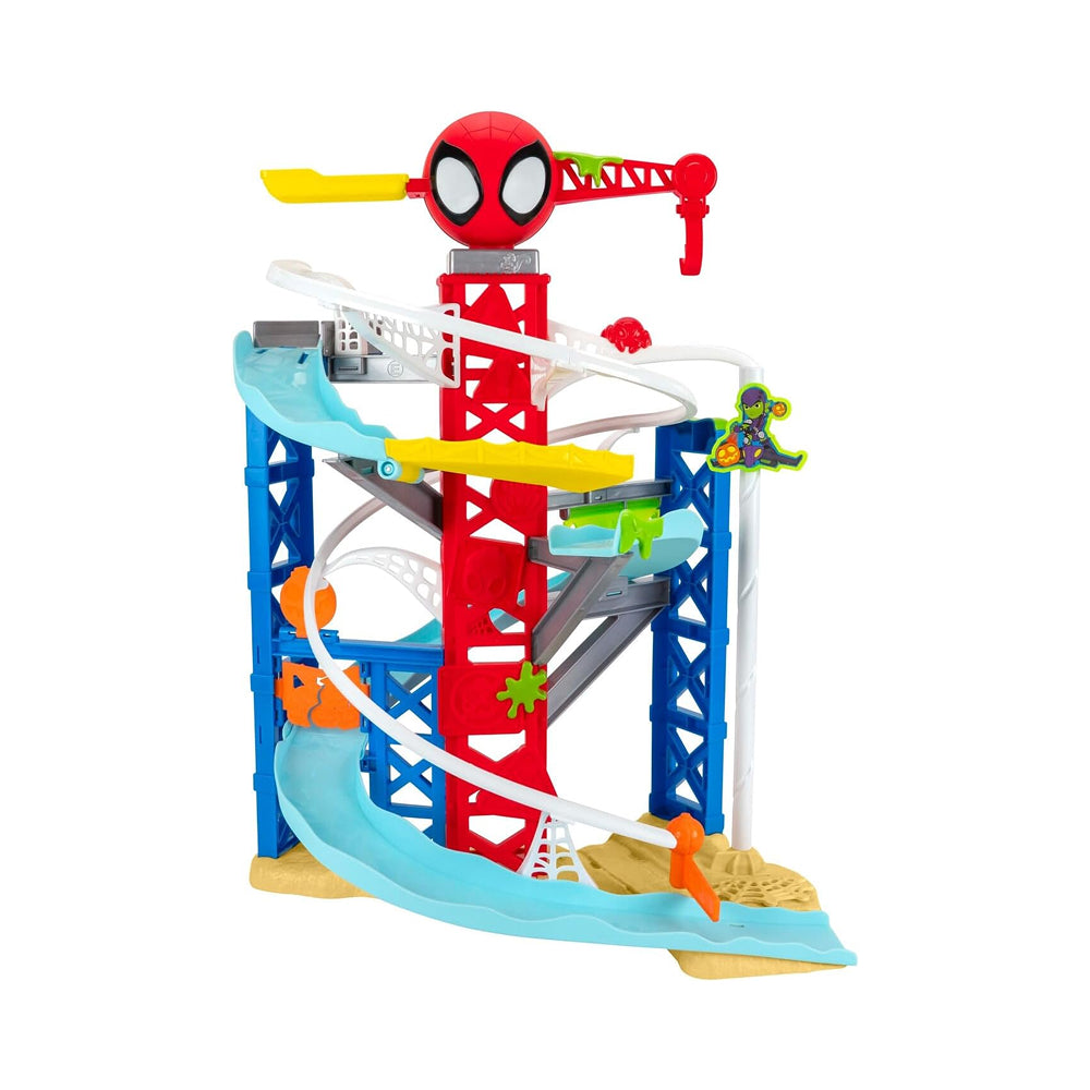 Jazwares Marvel Spidey & His Amazing Friends Spidey's Construction Zone Chaos Track Set (3+ Years)