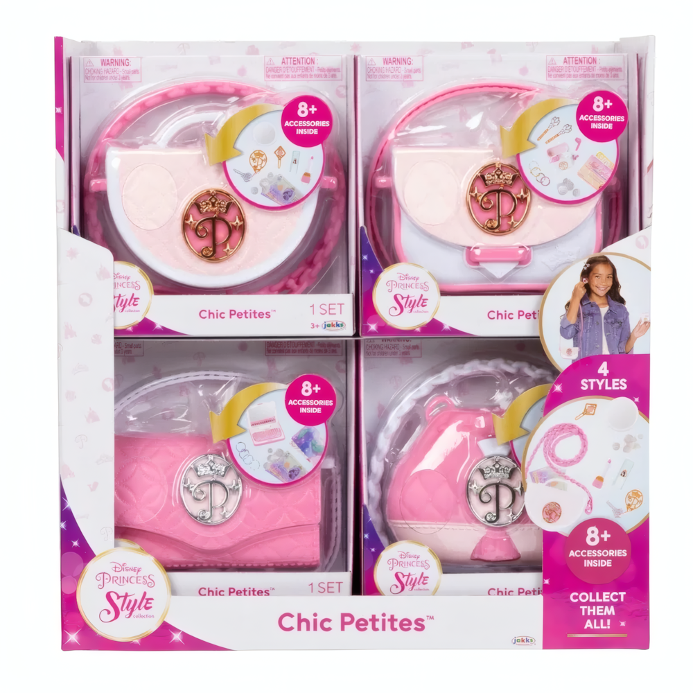 Disney Princess Style Collection Chic Petites Fashion Bag Set (3+ Years) Assorted