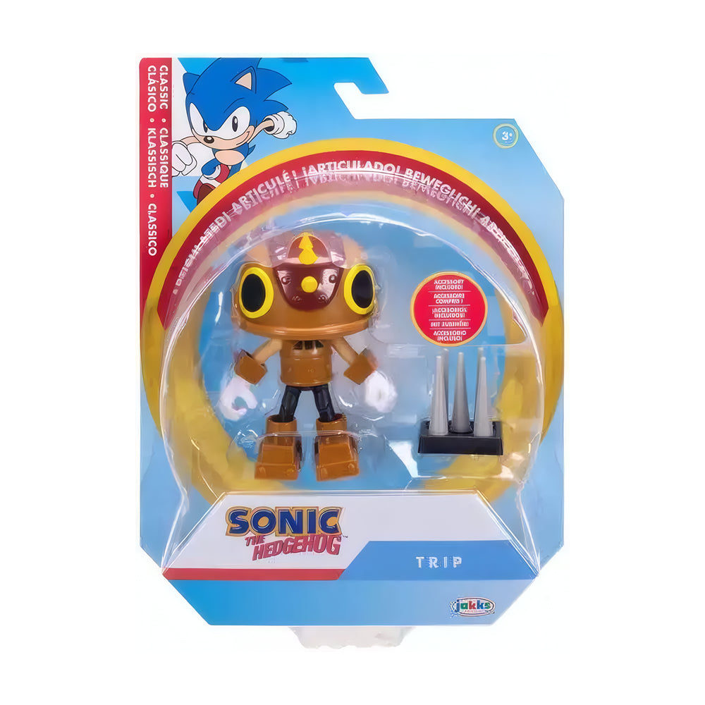 Sonic the Hedgehog Trip 4" Figure with Spike Trap