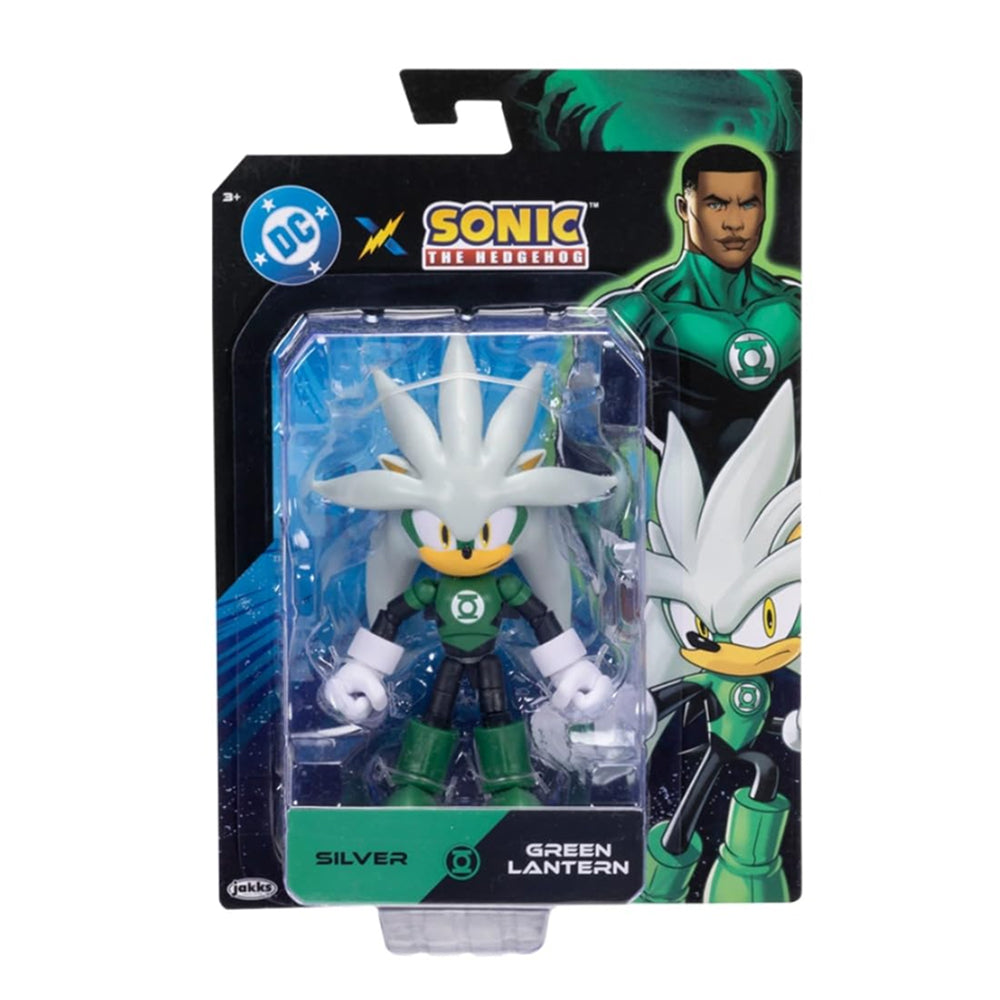 DC x Sonic Silver as Green Lantern 5-Inch Action Figure (3+ Years)