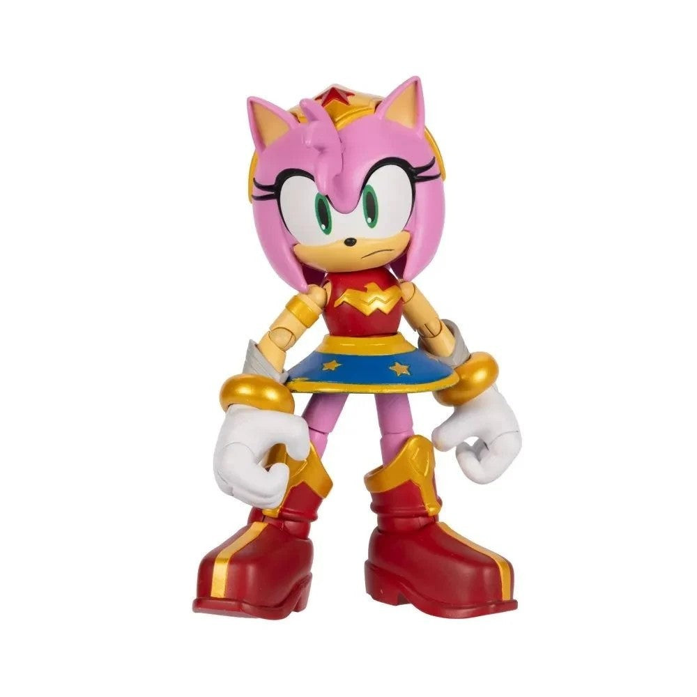 DC x Sonic Amy as Wonder Woman 5-Inch Action Figure (3+ Years)