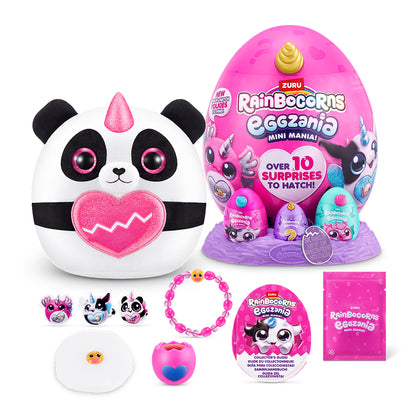 ZURU Rainbocorns Eggzania Small Surprise Plush Assorted