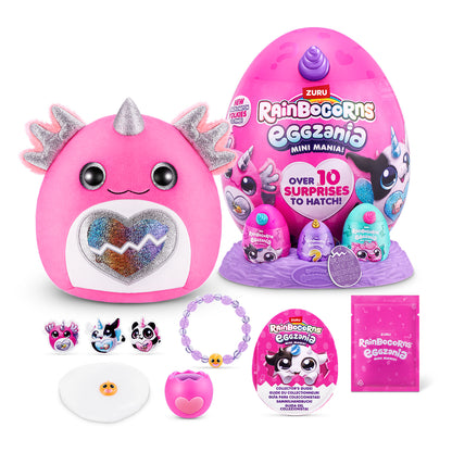 ZURU Rainbocorns Eggzania Small Surprise Plush Assorted