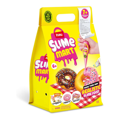 ZURU Slime Mart Series 1 Donut DIY slime kit with mould, icing slimes, sprinkles and accessories