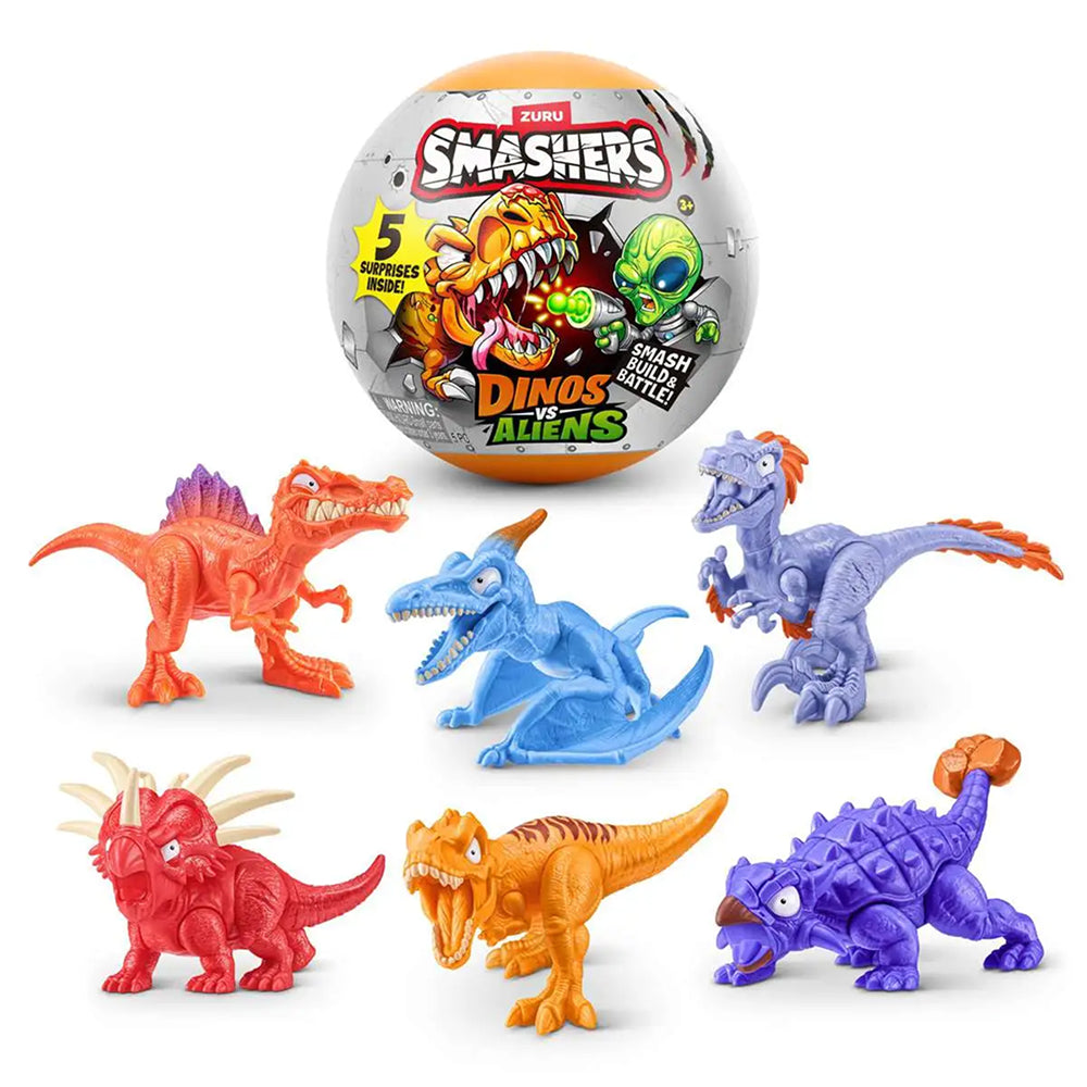 ZURU Smashers Dino vs Aliens Planet Capsule