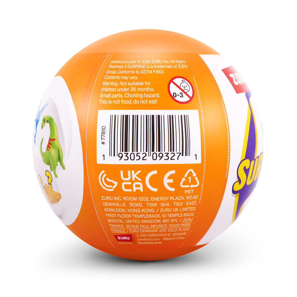ZURU Mini Brands Dino Dig Mystery Blind Ball Assorted