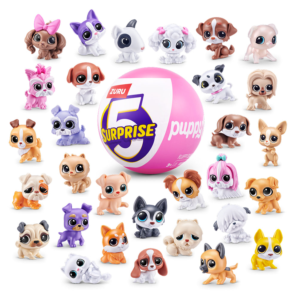 ZURU 5 Surprise Puppy Pet Shop Series 1 Assorted