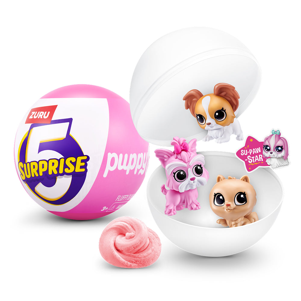 ZURU 5 Surprise Puppy Pet Shop Series 1 Assorted