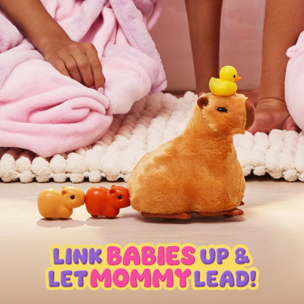 ZURU Pets Alive Mommy Capybara & Baby Surprise