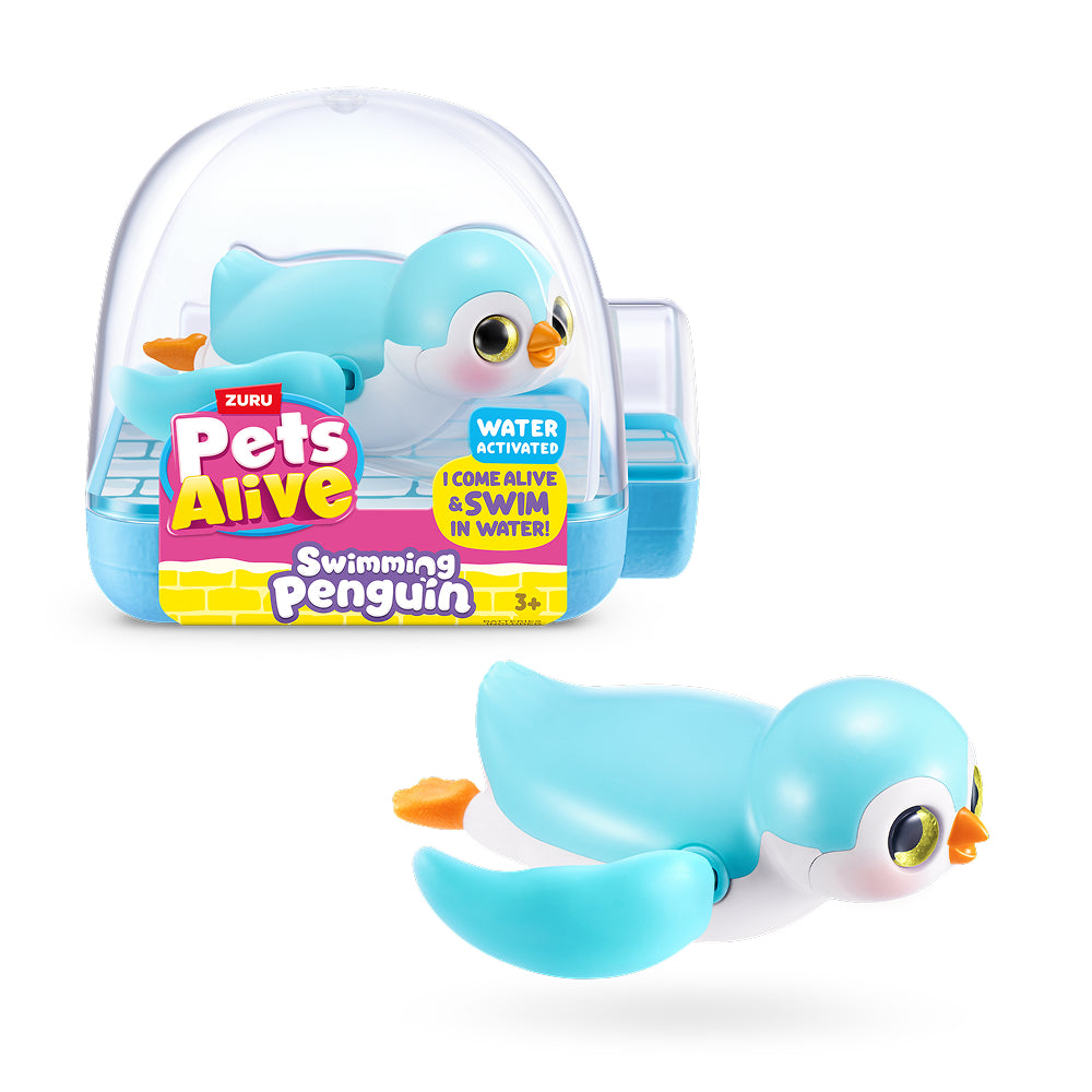 ZURU Pets Alive Swimming Penguin Assorted