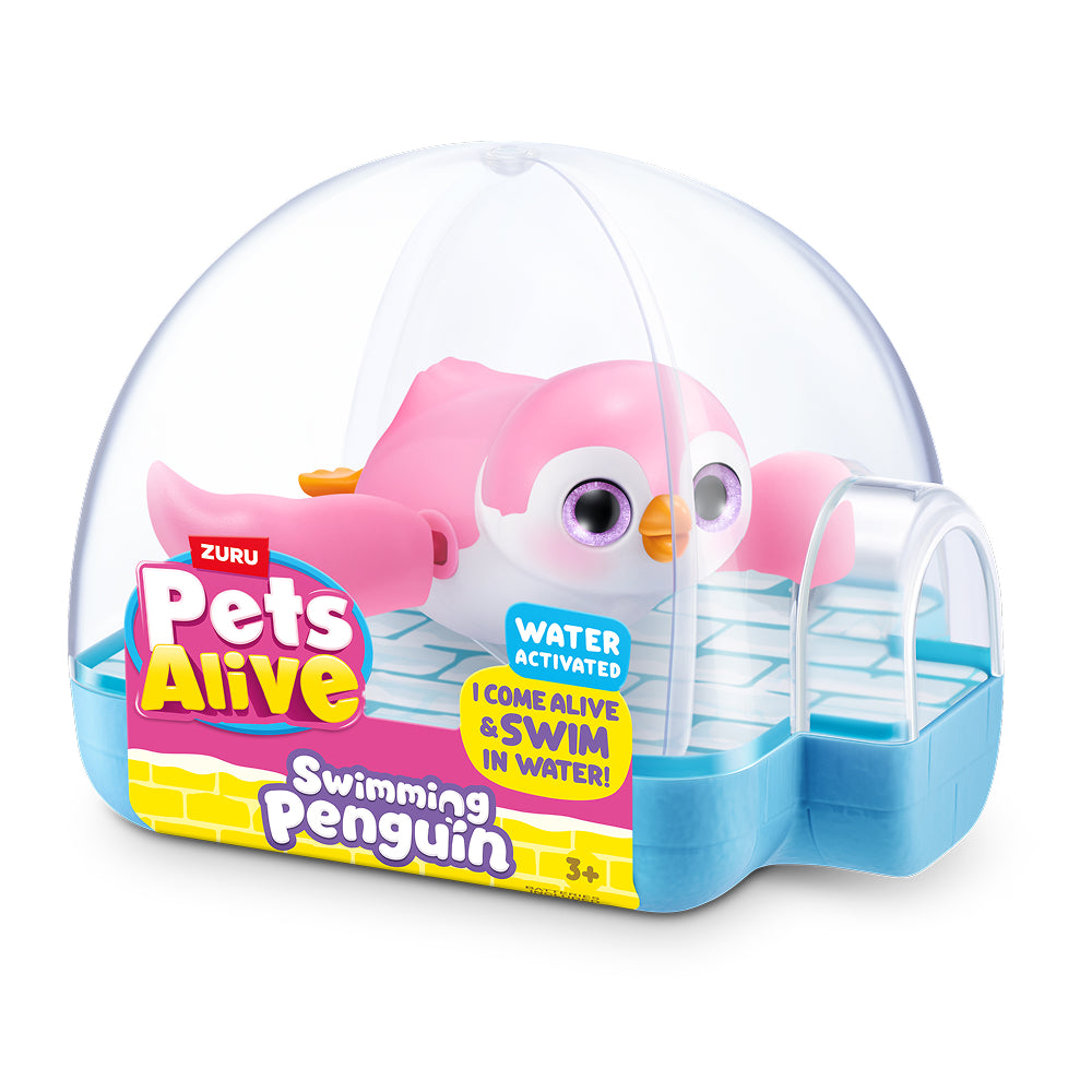 ZURU Pets Alive Swimming Penguin Assorted