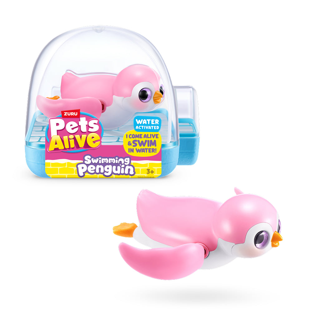 ZURU Pets Alive Swimming Penguin Assorted