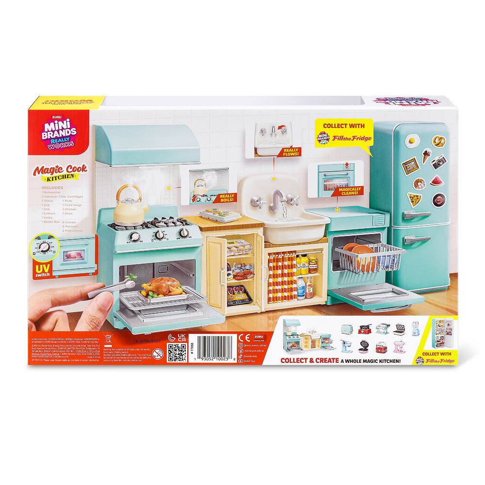 ZURU Mini Brands Magic Cook Kitchen Playset