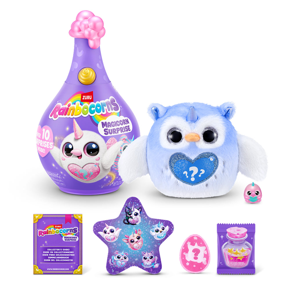 ZURU Rainbocorns Magicorn Series 1 Surprise Plush Assorted
