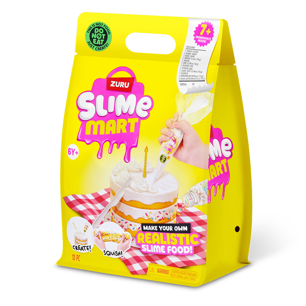ZURU Slime Mart Birthday Cake DIY Slime Kit