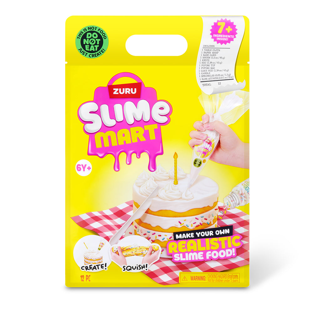 ZURU Slime Mart Birthday Cake DIY Slime Kit