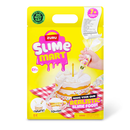 ZURU Slime Mart Birthday Cake DIY Slime Kit