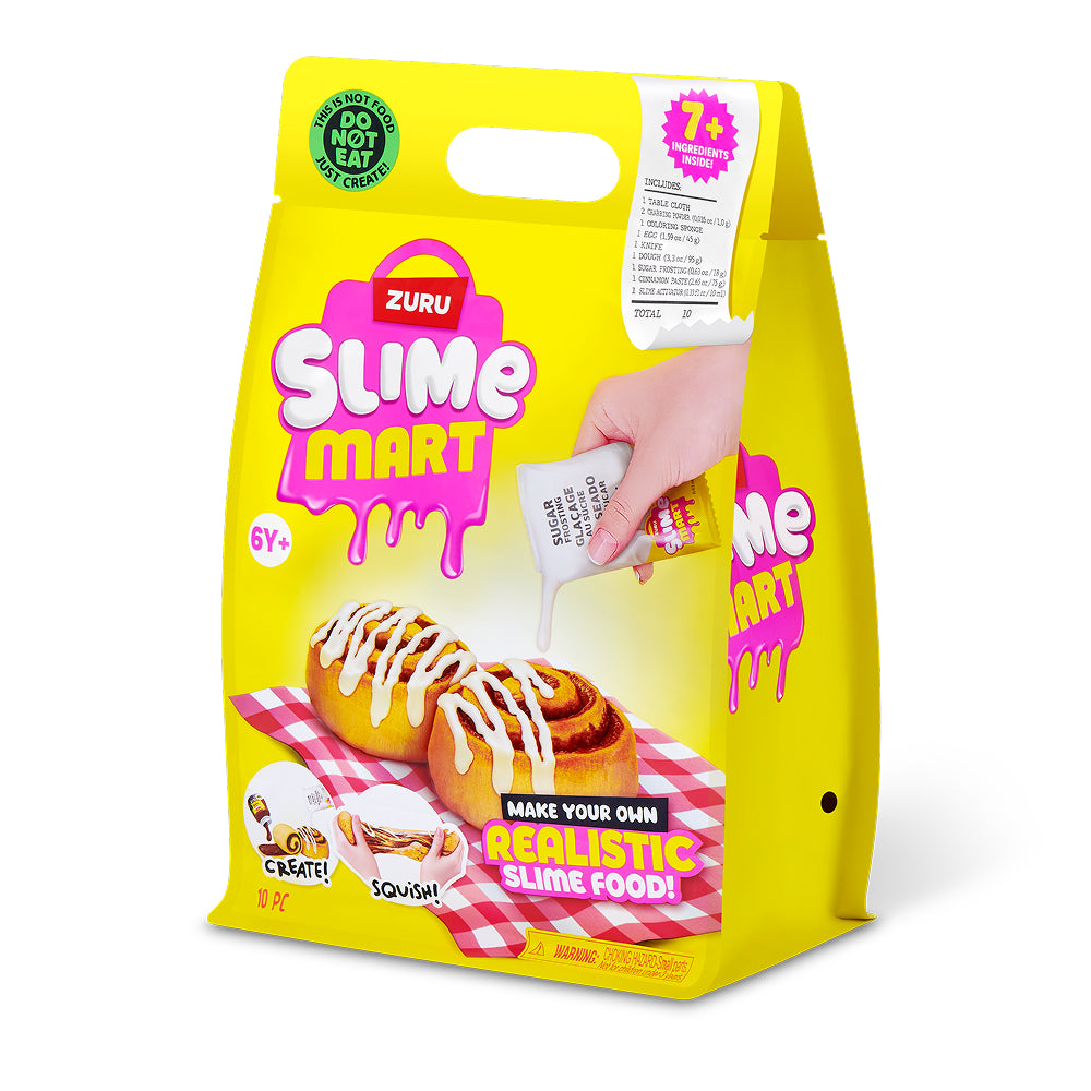 ZURU Slime Mart Cinnamon Rolls DIY Slime Kit