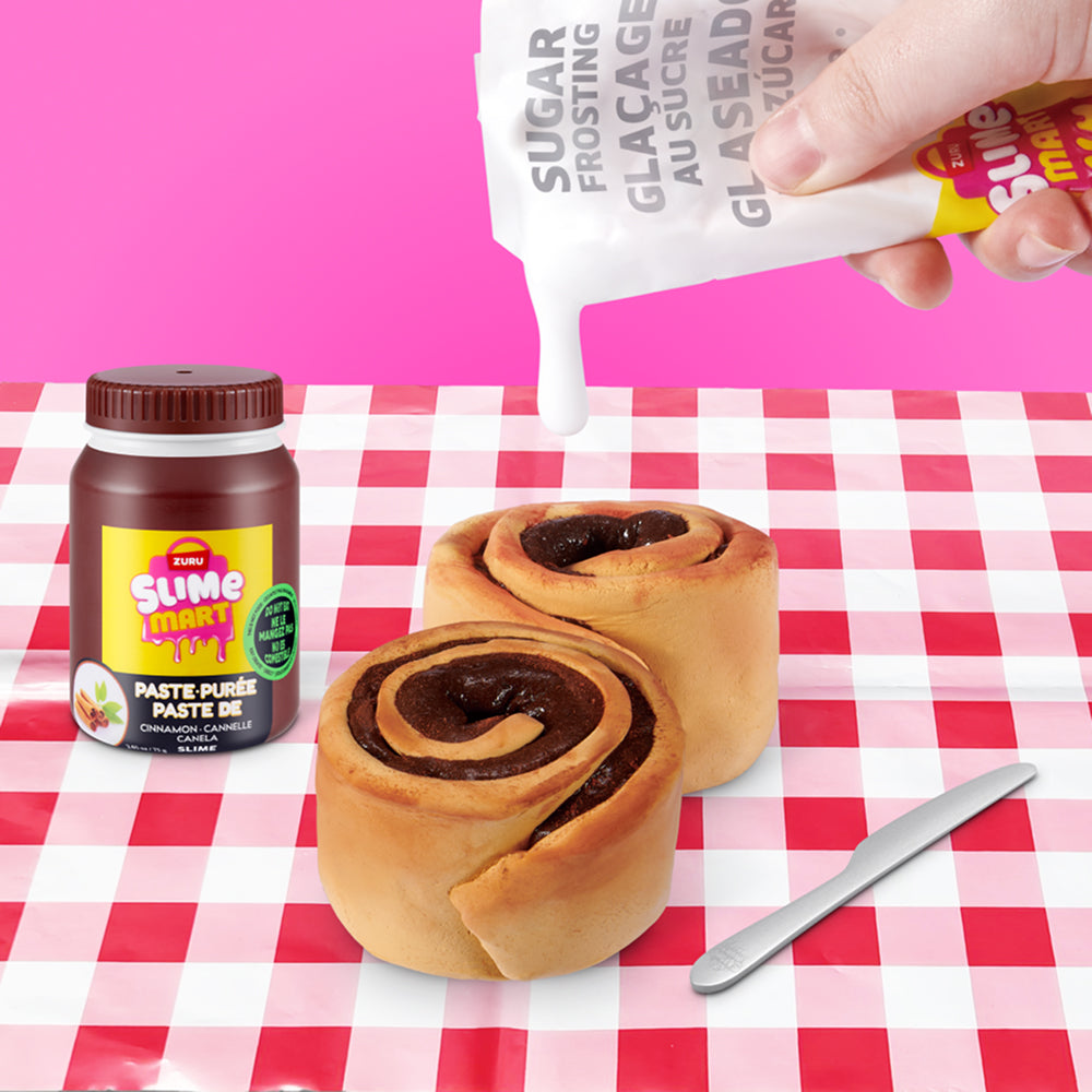 ZURU Slime Mart Cinnamon Rolls DIY Slime Kit