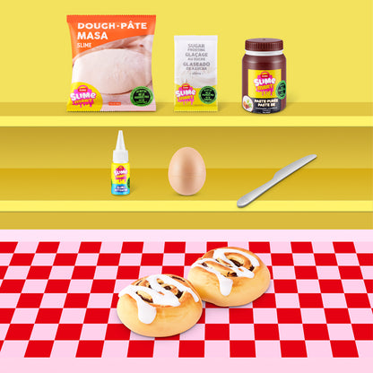ZURU Slime Mart Cinnamon Rolls DIY Slime Kit