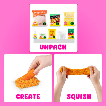 ZURU Slime Mart Mozzarella Cheese Stick DIY Slime Kit