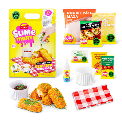 ZURU Slime Mart Mozzarella Cheese Stick DIY Slime Kit