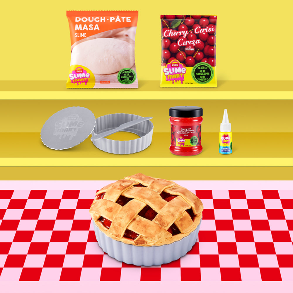 ZURU Slime Mart Cherry Pie DIY Slime Kit