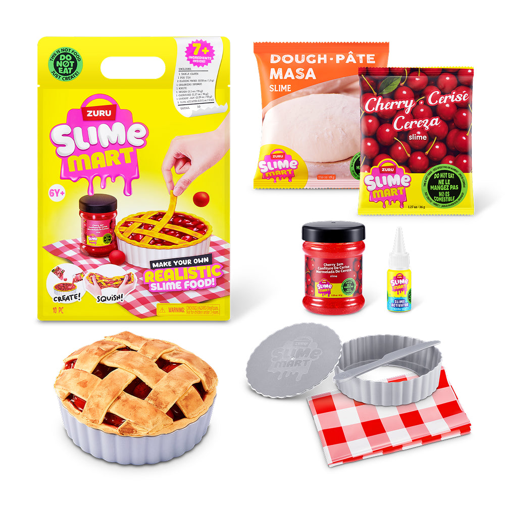 ZURU Slime Mart Cherry Pie DIY Slime Kit