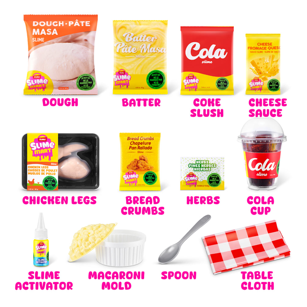 ZURU Slime Mart Fast Food DIY Slime Kit